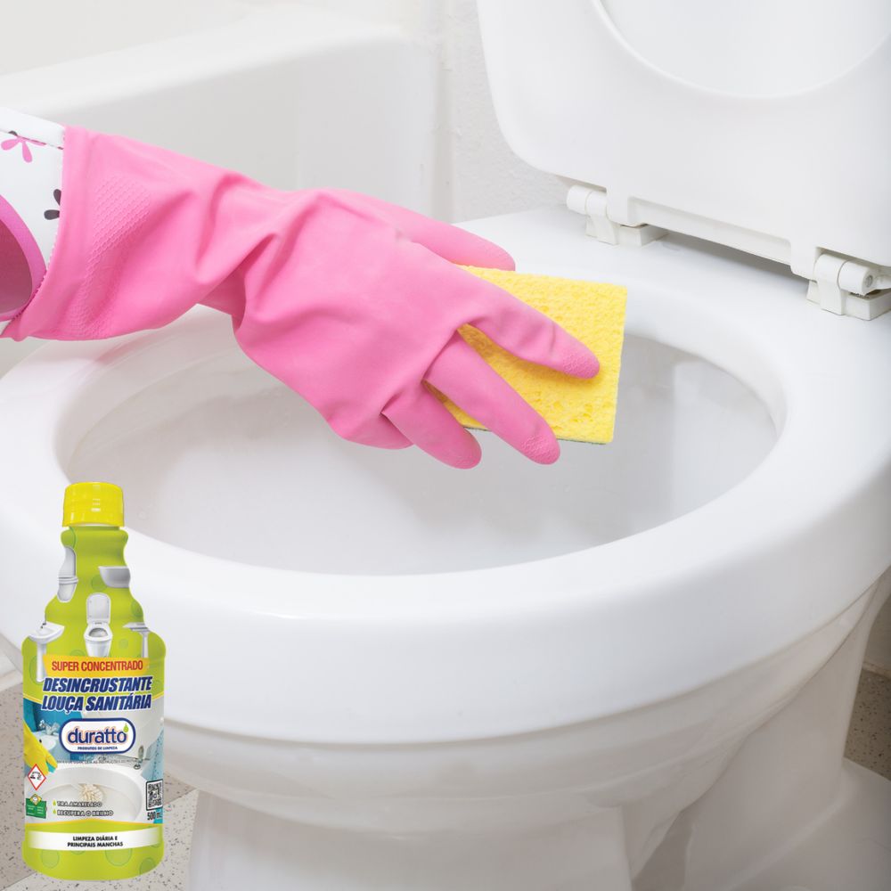 Limpador Desincrustante P/ Louça Sanitária 500ml Duratto