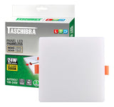 Painel Frameless Taschibra 24w Embutir 3000k Quadrado 110v/2 - Thony Ferragem