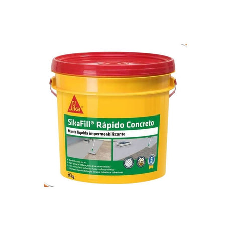 Sikafill Rapido Concreto 3,6lt - Thony Ferragem