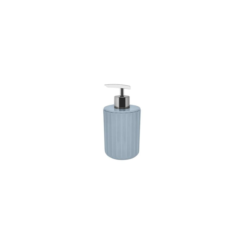 Porta Sabonete Liquido 400ml Groove  Azul Glacial OU