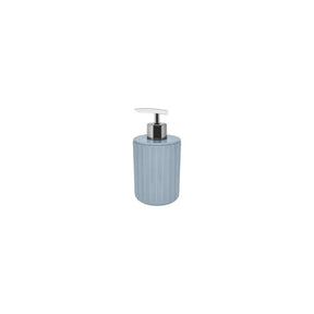 Porta Sabonete Liquido 400ml Groove  Azul Glacial OU - Thony Ferragem