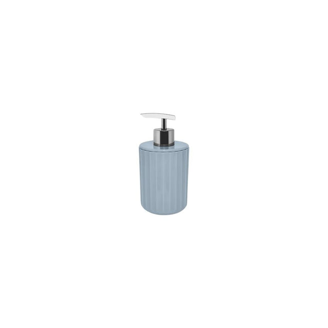 Porta Sabonete Liquido 400ml Groove  Azul Glacial OU - Thony Ferragem