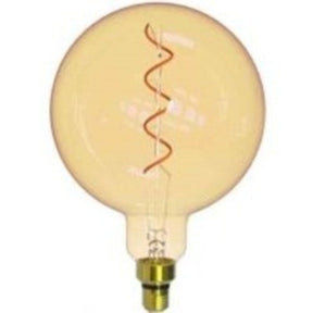 Lampada Led Filamento Giant Globo Ambar Autovolt - Thony Ferragem