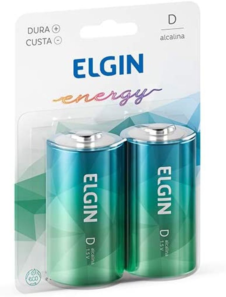 Pilha Alcalina Grande Cartela C/ 2pc (D) - Thony Ferragem