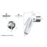 Gatilho para Ducha 240203 Branco/Branco - Blukit - Thony Ferragem