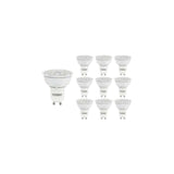 KIT 10  LAMPADAS DICROICAS TDL 50 7W 2700K GU10 - Thony Ferragem