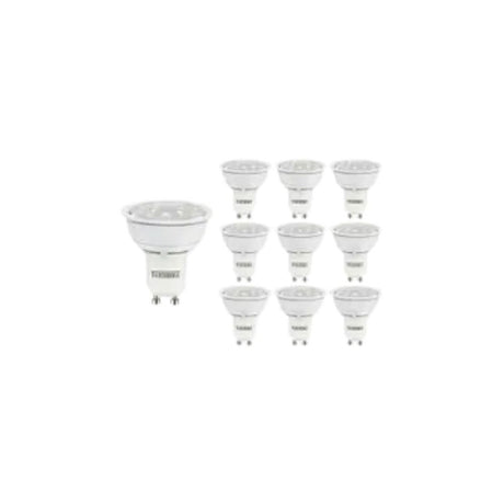 KIT 10  LAMPADAS DICROICAS TDL 50 7W 2700K GU10 - Thony Ferragem