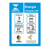 Lampada Led G9 25/3w 127v 2700k Bipino - Thony Ferragem