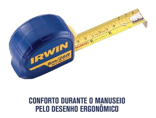 Trena Fita Aco 8,0m Irwin