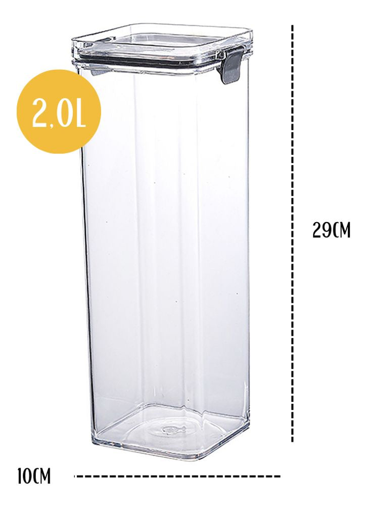 Pote Lock  2l Cristal Coza