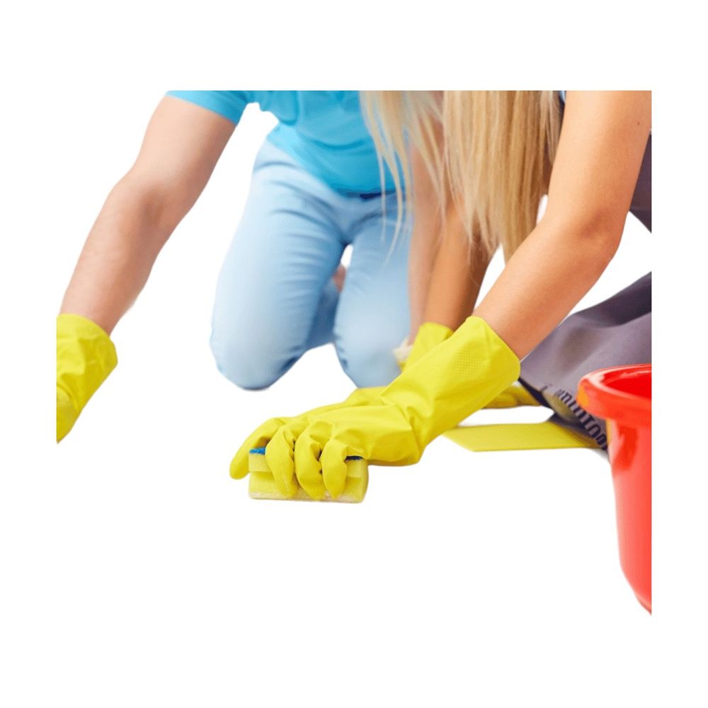 Luva Latex Amarela M Bompack