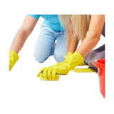 Luva Latex Amarela M Bompack - Thony Ferragem