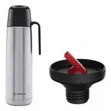 Garrafa Termica R-evolution Rolha Dupla Ação 1l Inox Termolar - Thony Ferragem