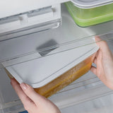 Pote de Vidro Hermético Fresh Lock 2400ml – Branco | OU - Thony Ferragem