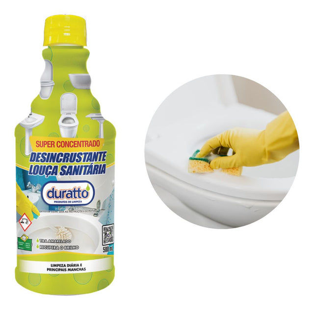 Limpador Desincrustante P/ Louça Sanitária 500ml Duratto - Thony Ferragem