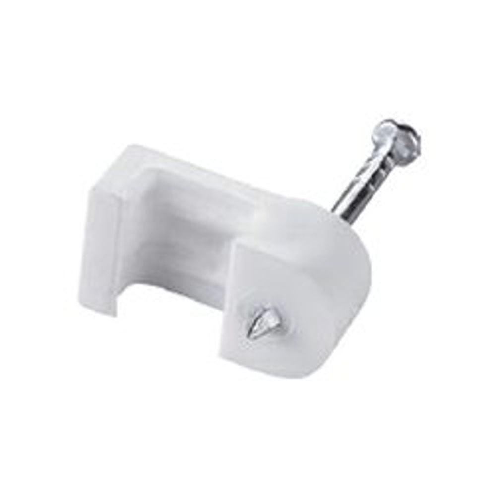 Cartela Fixador P/ Fio 4mm Branco - Thony Ferragem