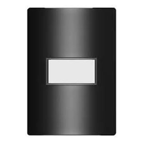 Conjunto  Placa 1m 4x2 + Suporte Carbono Revita Soprano - Thony Ferragem