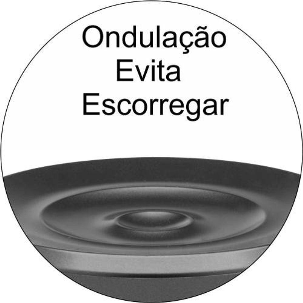 Saboneteira Belly Cromo Chumbo OU