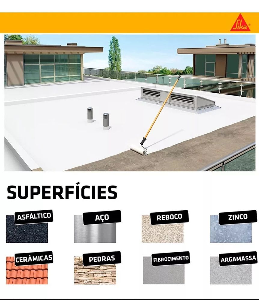 Sikafill Rapido Branco 3,6lt - Thony Ferragem