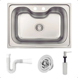 Cuba Sobrepor Inox Morgana 60 Fx 69x49 Tramontina - Thony Ferragem