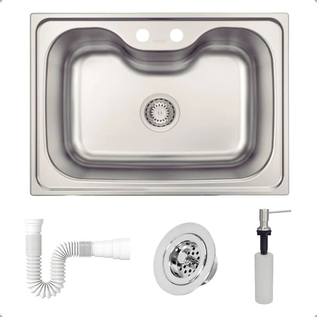 Cuba Sobrepor Inox Morgana 60 Fx 69x49 Tramontina - Thony Ferragem