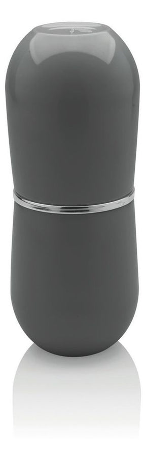 Porta Escova Cromo Belly C/ Tampa Chumbo OU - Thony Ferragem