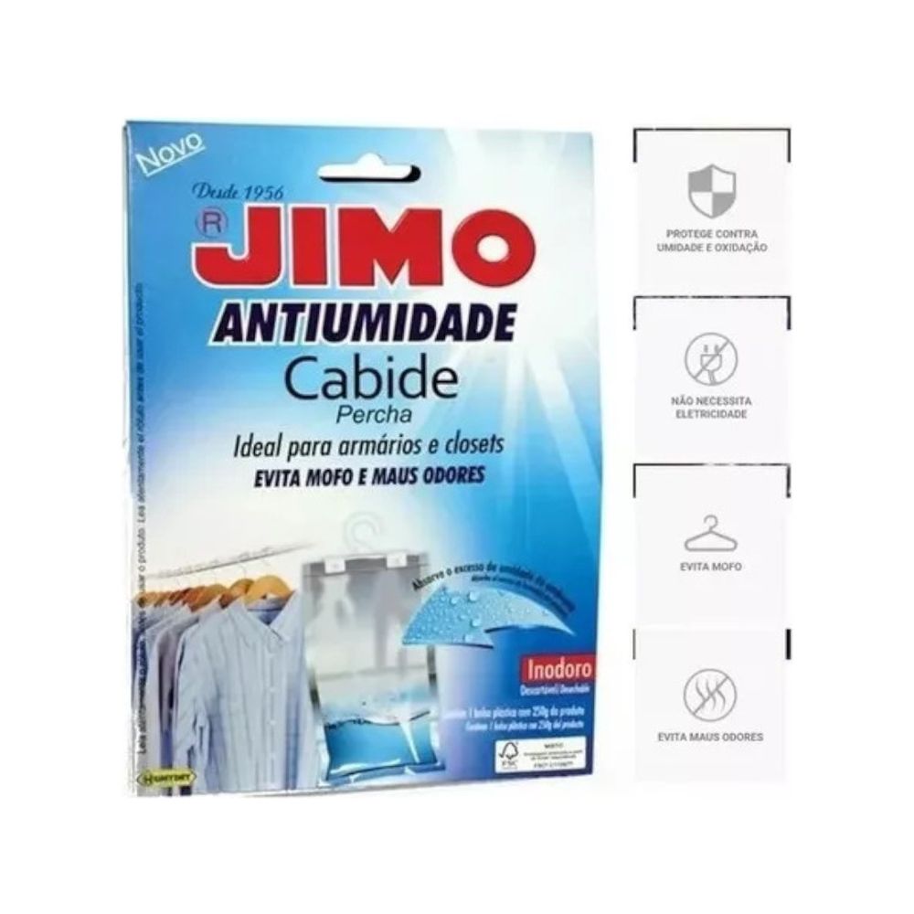 Anti-Umidade Cabide 250g Jimo