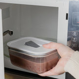 Pote de Vidro Hermético Fresh Lock 1,25L – Branco | OU - Thony Ferragem