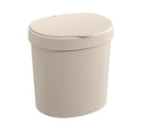 Lixeira Com Tampa  2,5l Areia Coast Coza - Thony Ferragem