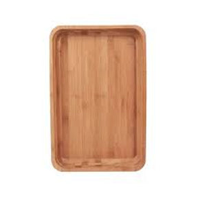 Gamela Bamboo Para Churrasco 30cm X 45cm Mor - Thony Ferragem