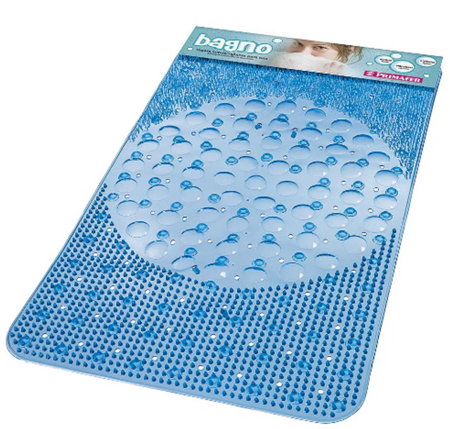 Tapete Anti Sup Mista 66x38cm Plat Azul - Thony Ferragem