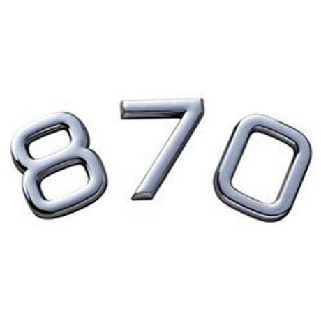 Numero 39mm Abs Cromado 2 - Thony Ferragem