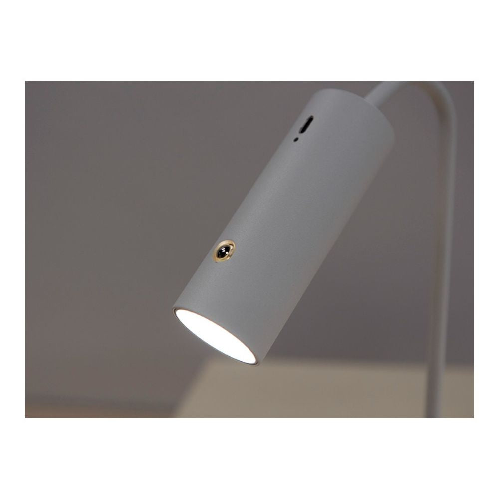 Luminária De Mesa Led Ion Recarregável Branco Taschibra