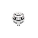 BOTAO ACIONAMENTO DUAL FLUSH CROMADO