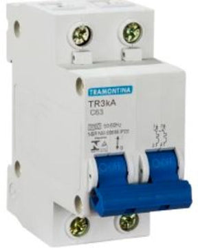 Disjuntor Tr3ka 2p 63a Curva C - Thony Ferragem