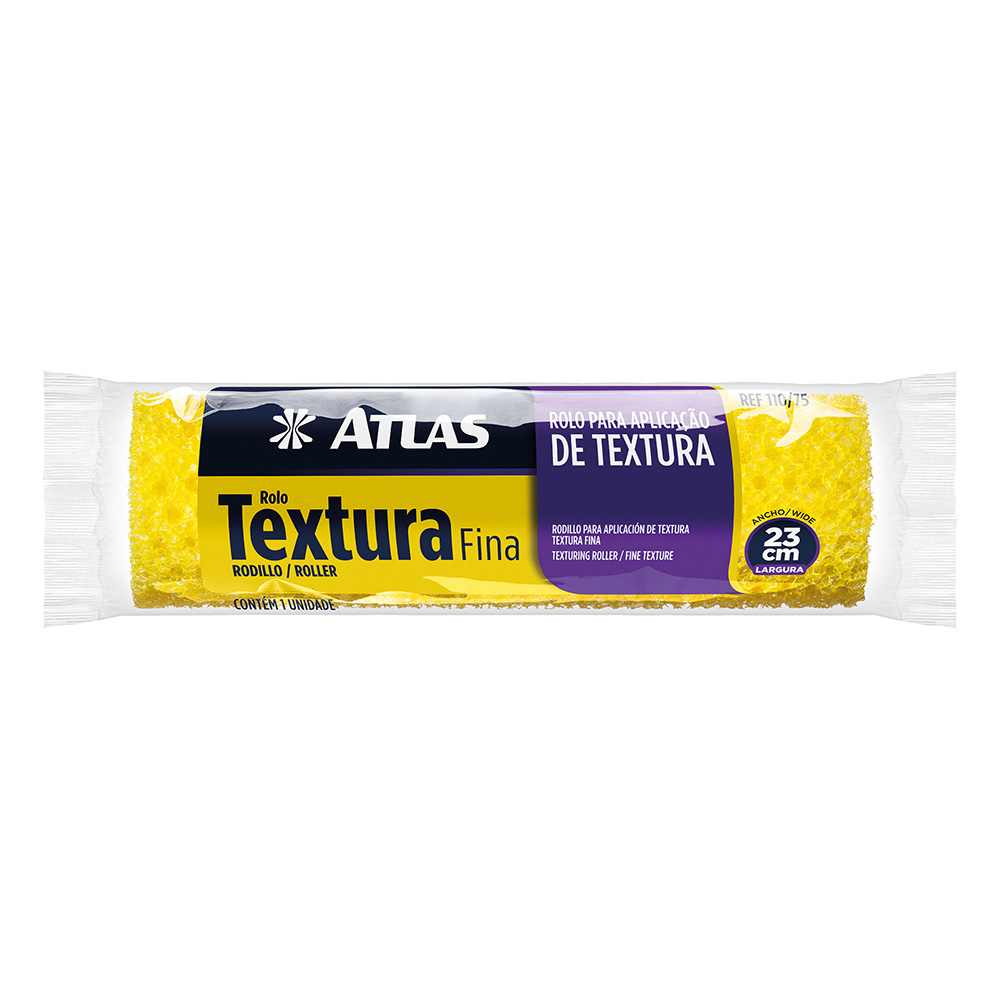 Rolo Textura Fina Espuma 23cm - Thony Ferragem