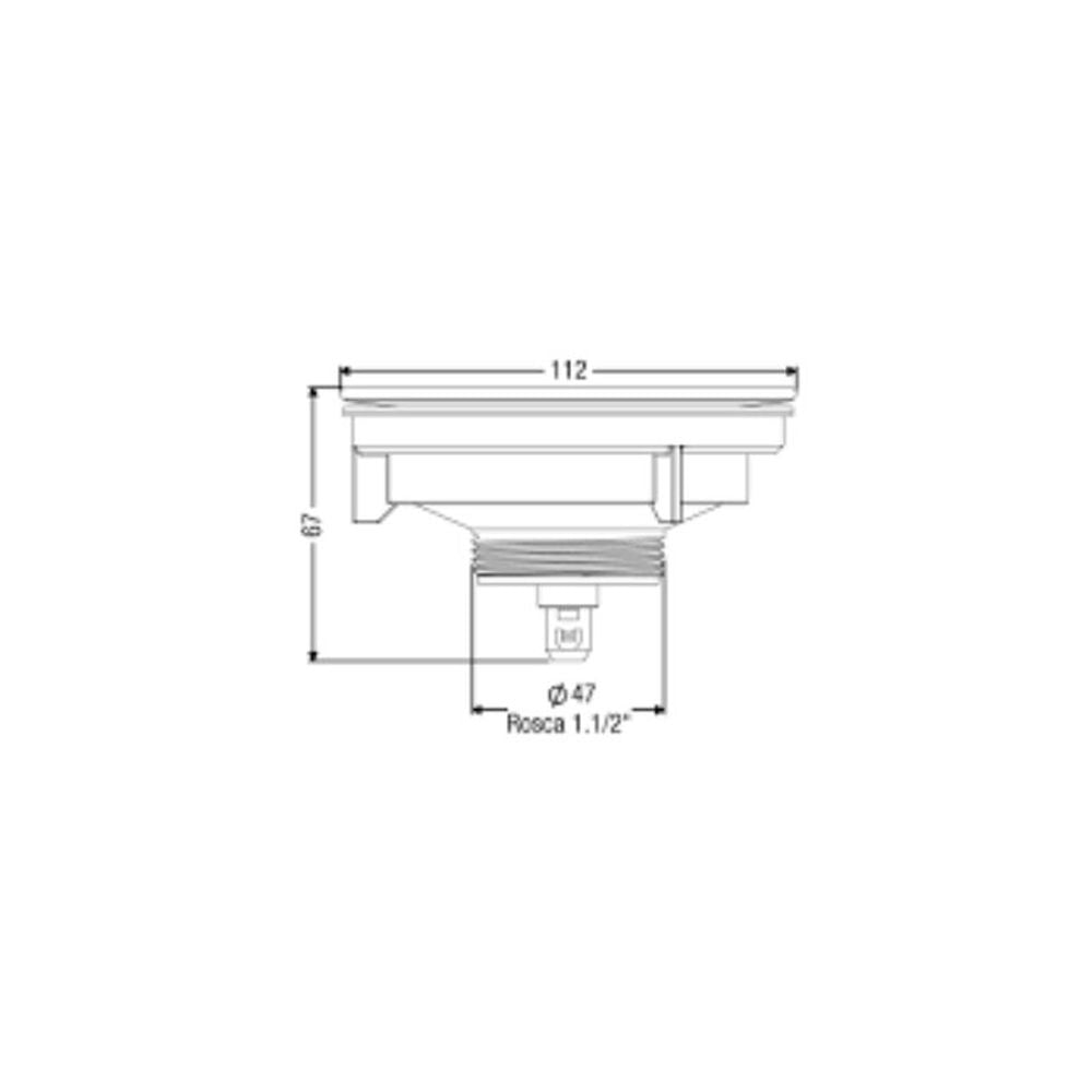 Válvula Para Pia Americana 4.1/2 Censi - Thony Ferragem