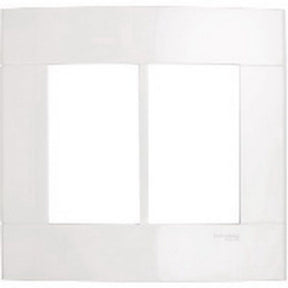 Placa 4x4 6 Postos Branco - Decor - Thony Ferragem