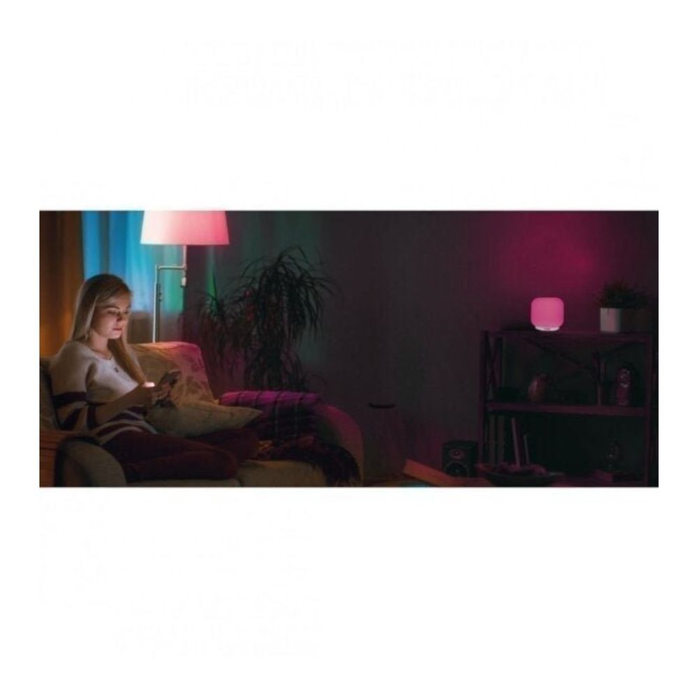 Luminária Mesa Led Jujuba C/controle Rgb 8w Taschibra