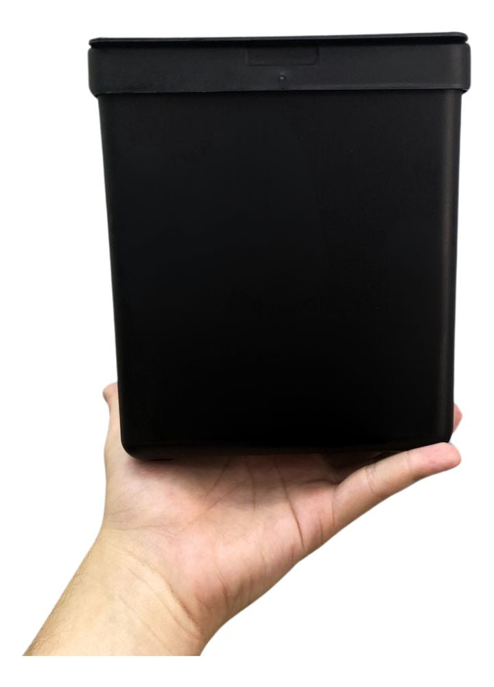 Lixeira Single 2,5L Preto Coza - Thony Ferragem