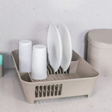 Escorredor de Louça 14 Pratos Basic Light Gray Coza - Thony Ferragem