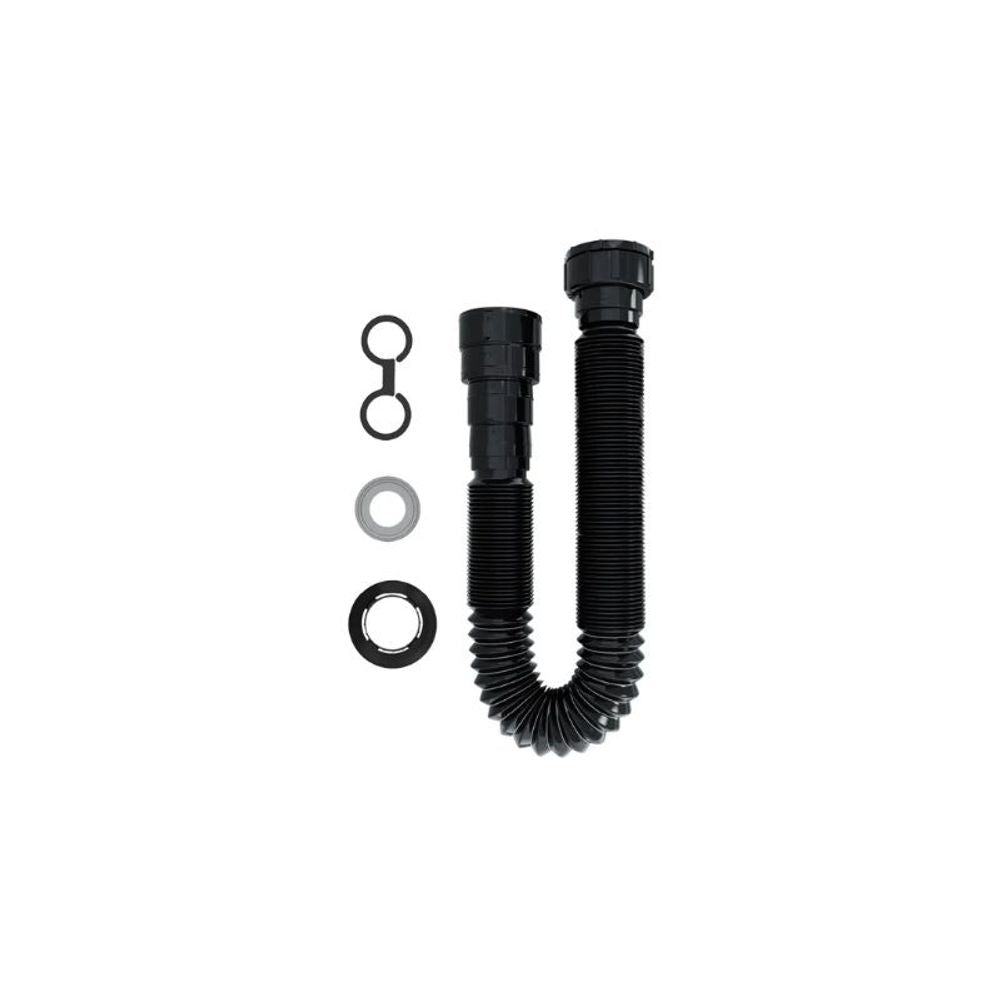 SIFAO TUBO EXTENSIVO 1,1M  BLACK C/ SUPORTE - Thony Ferragem