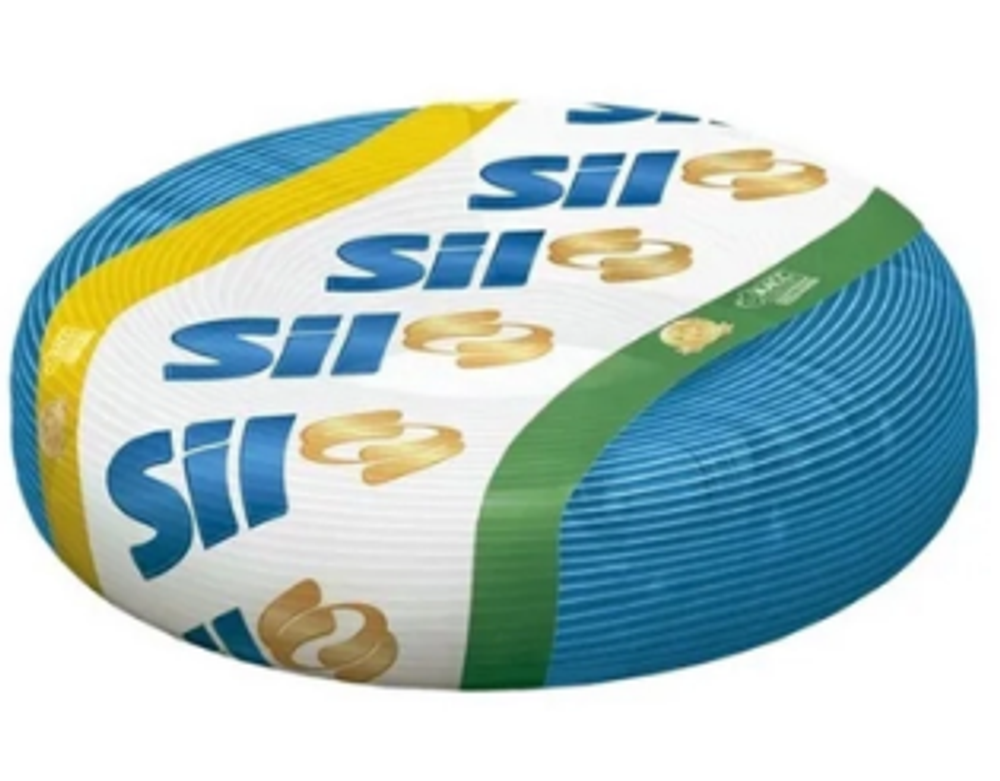 (Rolo) Fio Cabo Flexsil 750v 1,50mm Azul 100mt