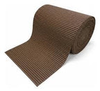 Tapete Duna Soft 65cm Barrado/Marrom Uzoo - Thony Ferragem