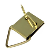 Cartela Gancho Triangulo P/ Quadro  C/ 4pc BemFixa - Thony Ferragem