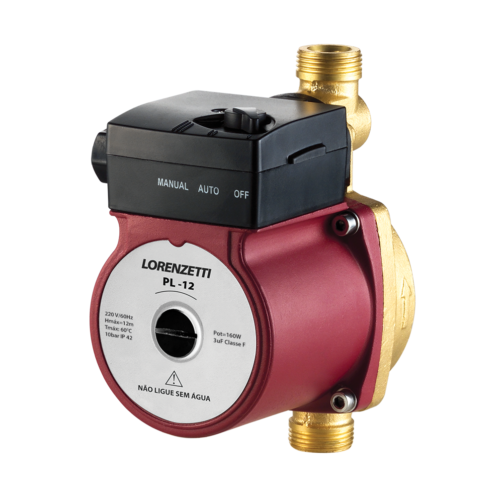 Pressurizador de Água PL12 220V Lorenzetti