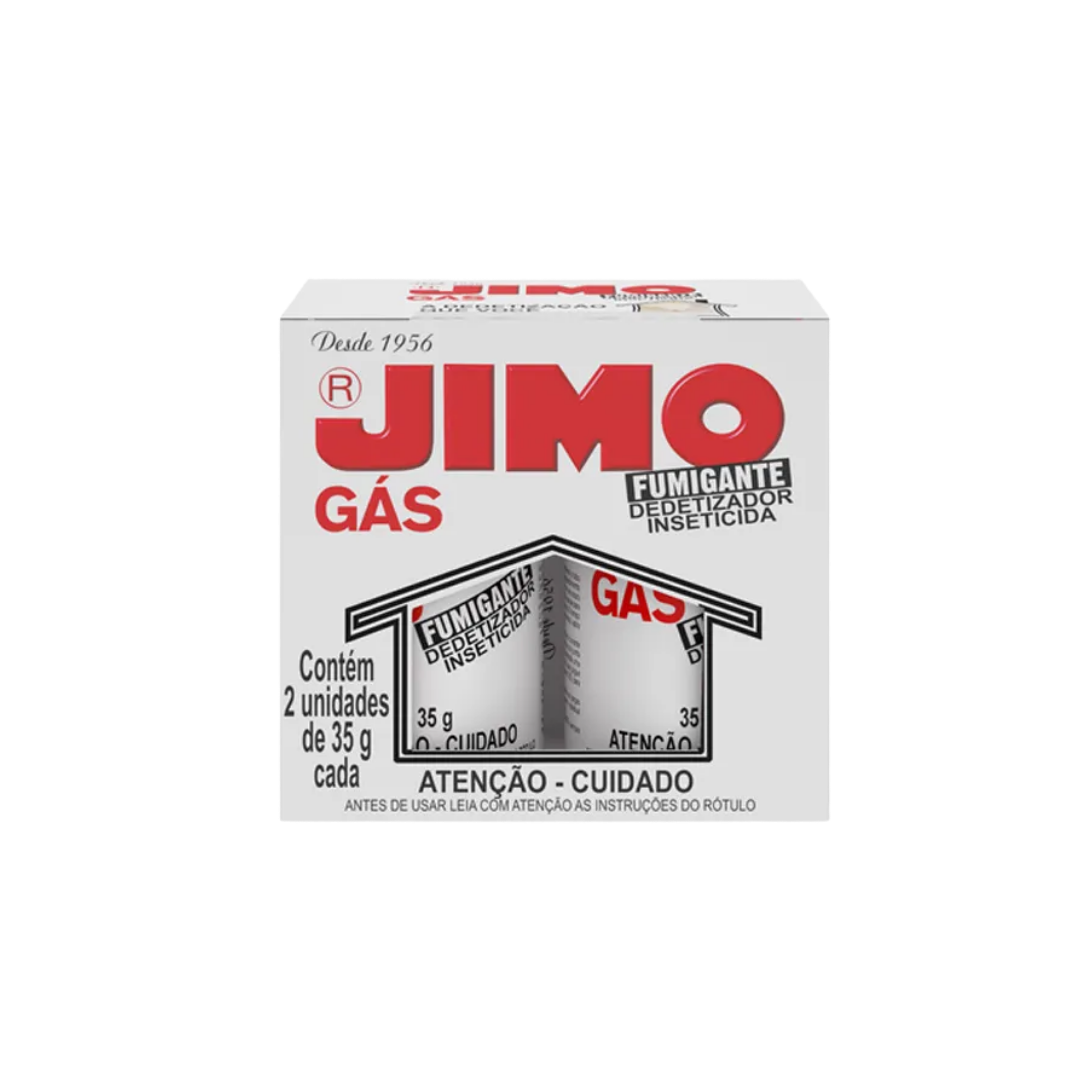 Gas Fumigante C/ 2 Tubos Jimo